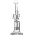 Barril Perc vórtice de reciclaje Hookah vidrio fumar tuberías de agua (ES-GB-339)